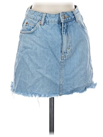 Topshop Denim Skirt (view 1)