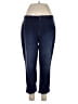 Chico's Solid Blue Jeans Size Lg (2) - photo 1