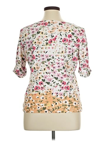 Karen Scott 3/4 Sleeve T-Shirt (view 2)