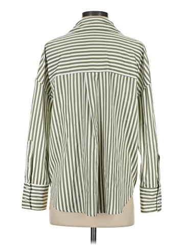 Zara 3/4 Sleeve Button-Down Shirt (view 2)