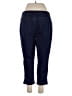 Chico's Solid Blue Jeans Size Lg (2) - photo 2