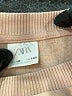 Zara 100% Polyester Tan Pink Sweatshirt Size 140 cm / US 10 - photo 3