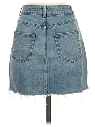 Topshop Denim Skirt (view 2)