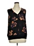CAbi 100% Polyester Black Sleeveless Blouse Size XL - photo 1