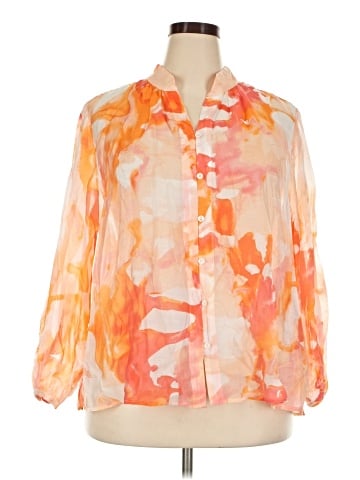 Chico's 3/4 Sleeve Blouse (view 1)