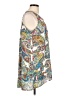 Cupio 100% Polyester Paisley Ivory Sleeveless Blouse Size L - photo 4