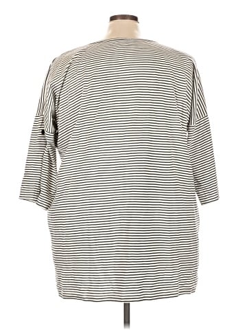 Ulla Popken 3/4 Sleeve T-Shirt (view 2)
