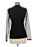 DKNY Black Long Sleeve Blouse Size M - photo 2