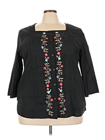 Style&Co 3/4 Sleeve Blouse (view 1)