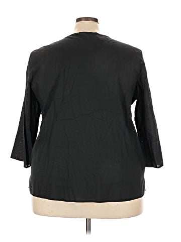 Style&Co 3/4 Sleeve Blouse (view 2)
