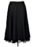 Leslie Fay 100% Polyester Solid Black Formal Skirt Size 14 - photo 2