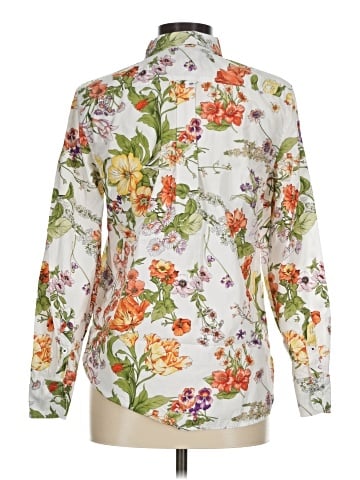 J.Crew Collection Long Sleeve Blouse (view 2)