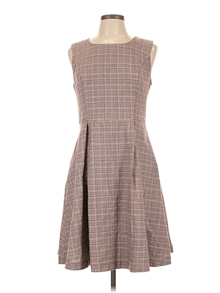 Pre-owned Modcloth Casual Dress In Brown
