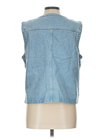 New Collection Denim Vest (view 2)