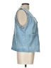 New Collection Blue Denim Vest Size L - photo 4