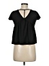 Paper Crane Black Short Sleeve Top Size M - photo 2