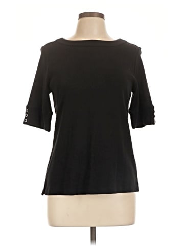 Christopher & Banks 3/4 Sleeve T-Shirt (view 1)