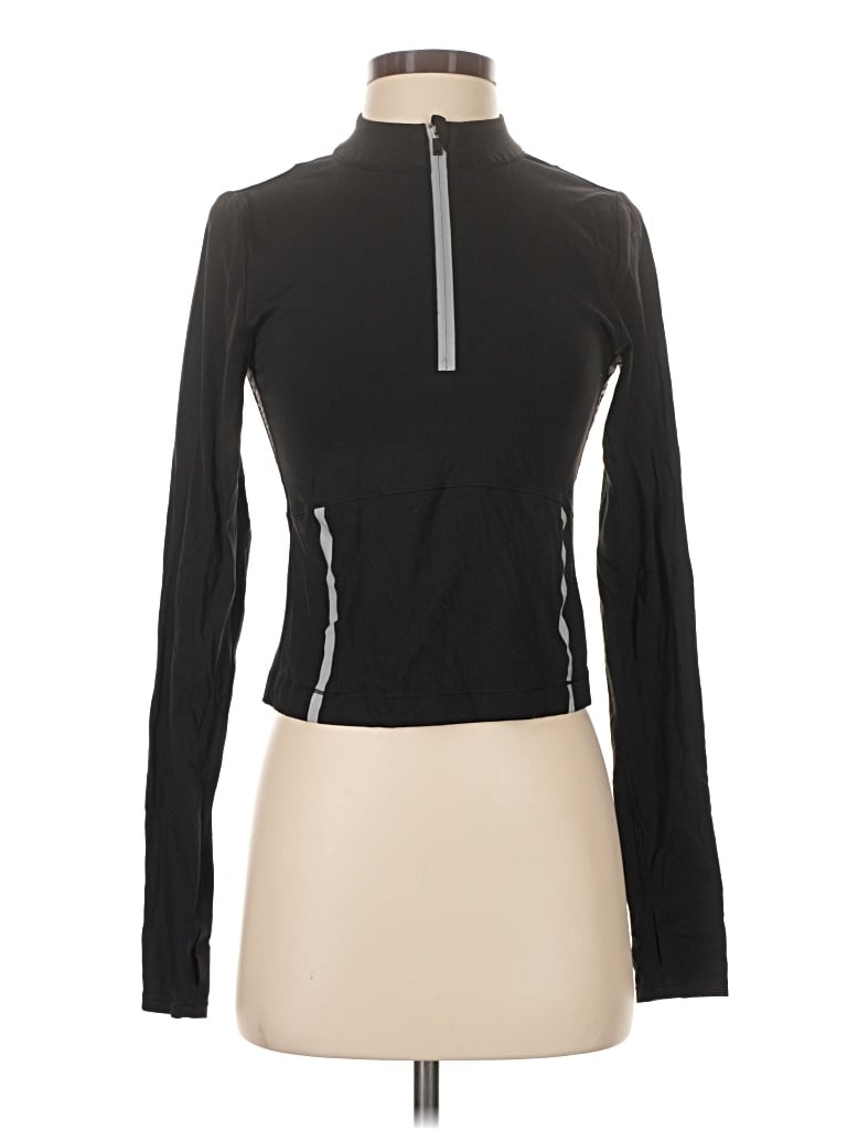 Pre-owned Calia Long Sleeve T-shirt In Black