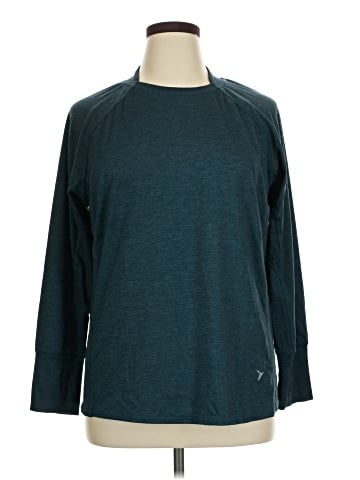 Active by Old Navy 3/4 Sleeve T-Shirt (view 1)