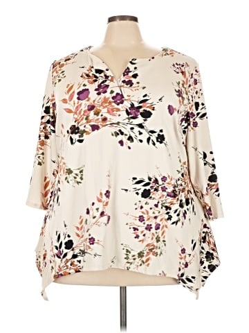 Zac & Rachel 3/4 Sleeve Blouse (view 1)
