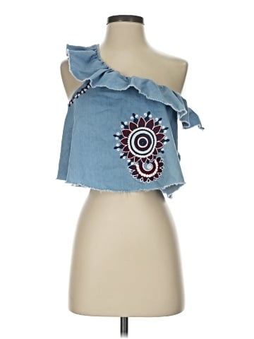 Trafaluc by Zara Sleeveless Blouse (view 1)