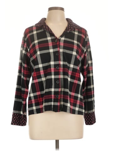 Vera Bradley 3/4 Sleeve Button-Down Shirt (view 1)