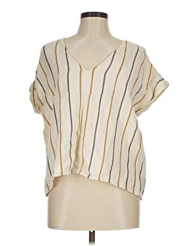 Madewell Lightspun Westing Shirt in Stripe (view 1)