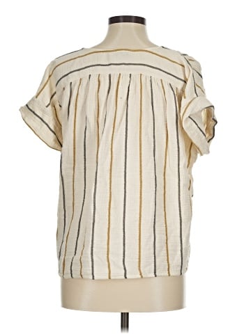 Madewell Lightspun Westing Shirt in Stripe (view 2)