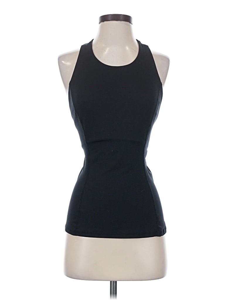 Pre-owned Fp Movement Tank Top Black Halter Neckline Tops