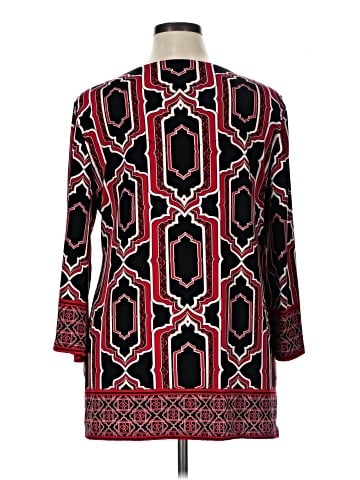 JM Collection 3/4 Sleeve Blouse (view 2)