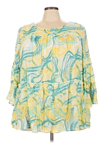 Cocomo 3/4 Sleeve Blouse (view 1)