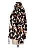 Hot Cotton 100% Linen Print Brown Jacket Size M - photo 5