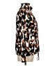 Hot Cotton 100% Linen Print Brown Jacket Size M - photo 4