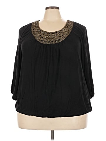 Alfani 3/4 Sleeve Blouse (view 1)