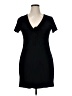BP. Solid Black Casual Dress Size XL - photo 1