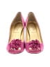 J.Crew 100% Leather Pink Heels Size 7 1/2 - photo 2