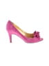 J.Crew 100% Leather Pink Heels Size 7 1/2 - photo 1