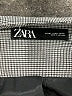 Zara Houndstooth Gray Blazer Size 4 - photo 6