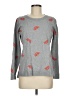 Old Navy 100% Cotton Paisley Gray Pullover Sweater Size M - photo 1