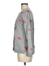 Old Navy 100% Cotton Paisley Gray Pullover Sweater Size M - photo 5