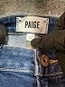 Paige Stripes Blue Jeans Size 27 waist - photo 7