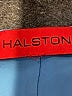 Halston 100% Polyester Argyle Blue Cocktail Dress Size 16 - photo 7