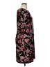Perceptions Floral Black Casual Dress Size 14 - photo 4