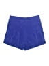 Ruby and Jenna 100% Polyester Solid Blue Shorts Size S - photo 1