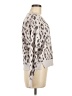 Michael Stars Animal Print Silver Pullover Sweater Size Med (1) - photo 4