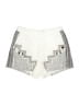 J.Crew Collection 100% Linen Graphic White Shorts Size XS - photo 1