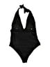 Unbranded Solid Black One Piece Swimsuit Size XL - photo 2