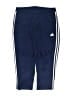 Adidas 100% Polyester Blue Track Pants Size L (youth) - photo 1