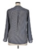 Zara Basic Stripes Gray Long Sleeve Blouse Size XL - photo 2