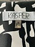 Kasper Print Black Coat Size 18 - photo 6